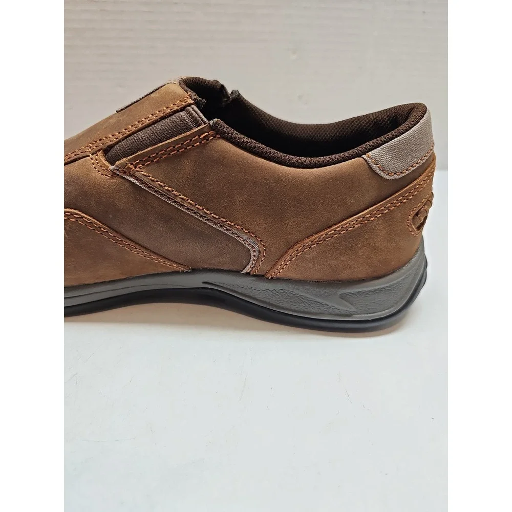 Red Wing Shoes 6705 Mens 10 E2 Brown Leather Safety Toe Slip On Work Shoes SD SR